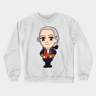 Chibi Bernardo de Galvez (Large Print) Crewneck Sweatshirt